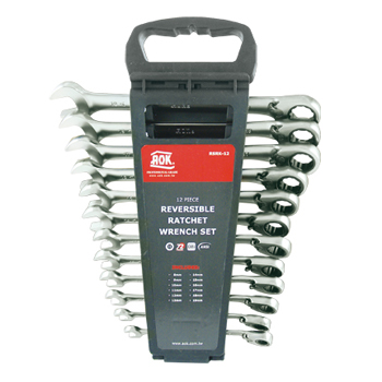 Bộ cờ lê vòng miệng AOK RSRK-12