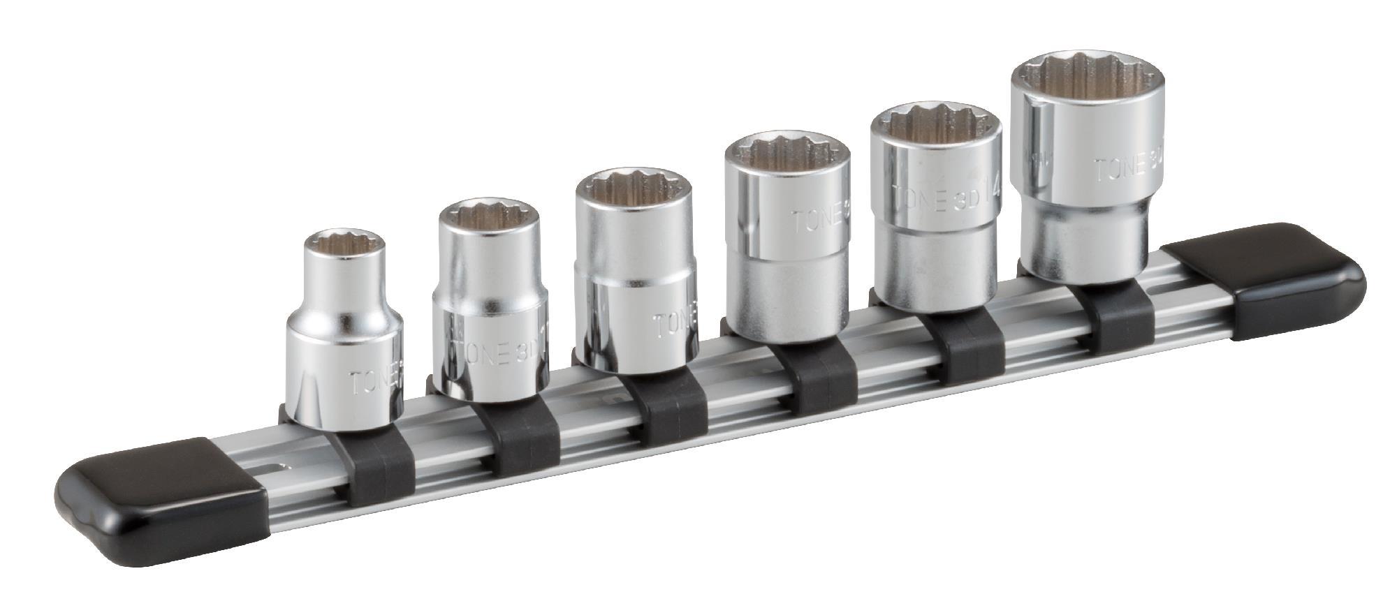 Bộ đầu khẩu TONE 6 chi tiết 3/8