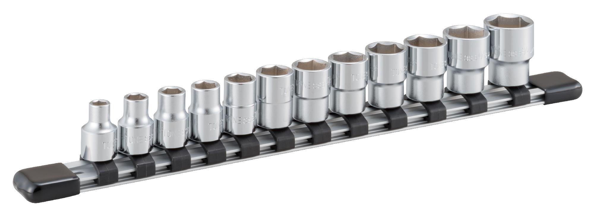Bộ đầu khẩu TONE 12 chi tiết 3/8