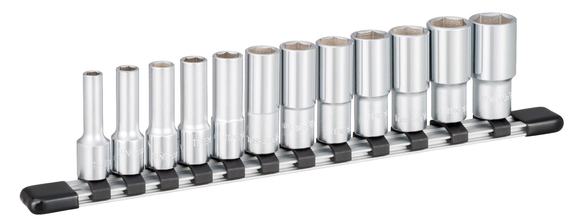 Bộ đầu khẩu TONE 12 chi tiết 3/8