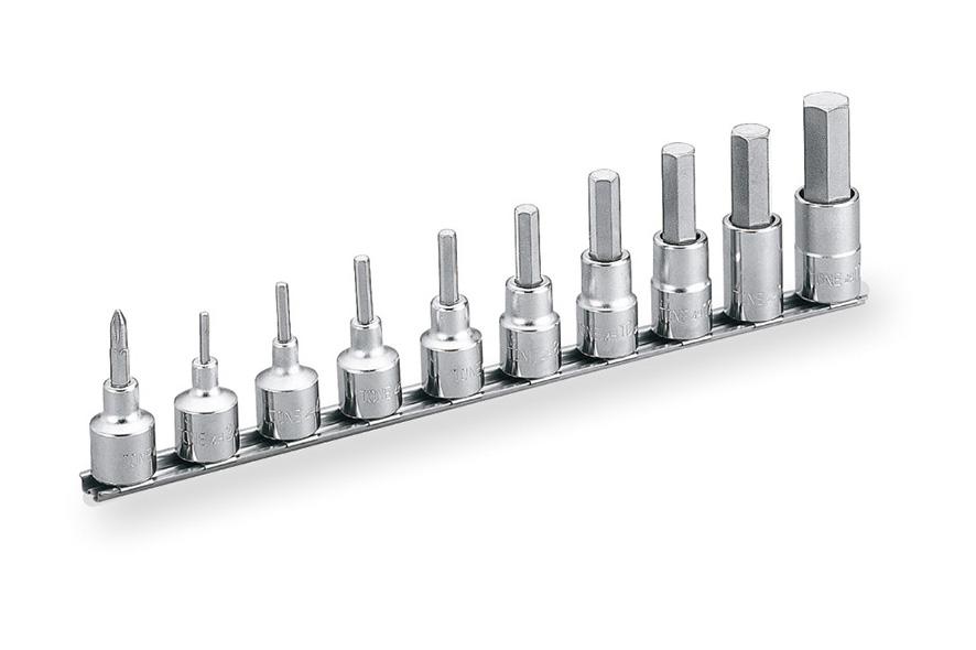 Đầu khẩu lục giác TONE 10 chi tiết HH410