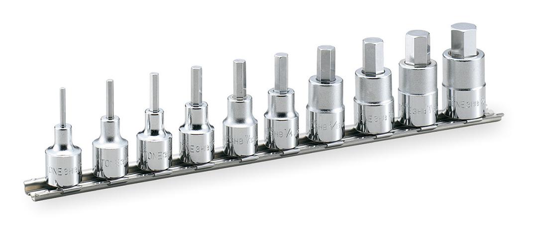 Bộ đầu khẩu lục giác TONE 10 chi tiết HH310